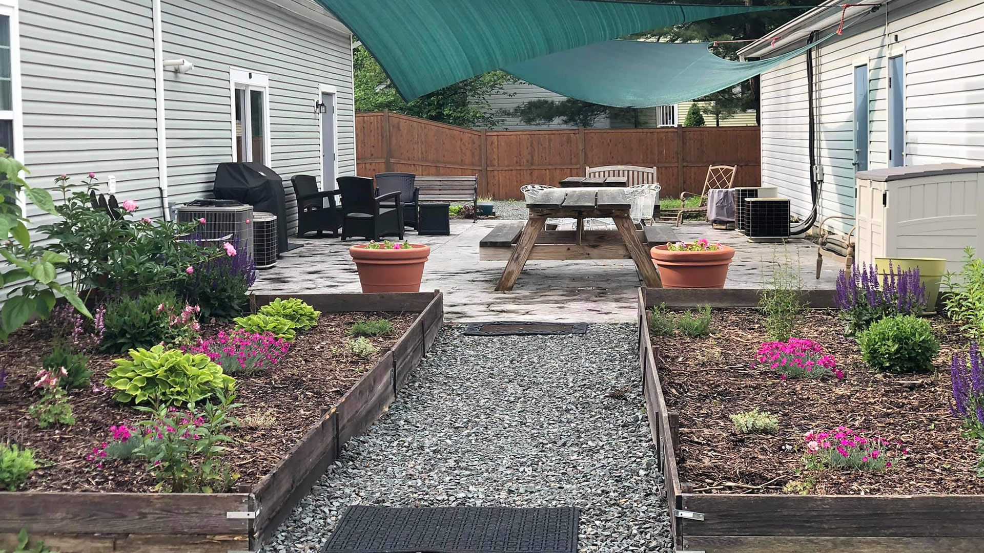 Gardens at the STRIDE SHARE Center