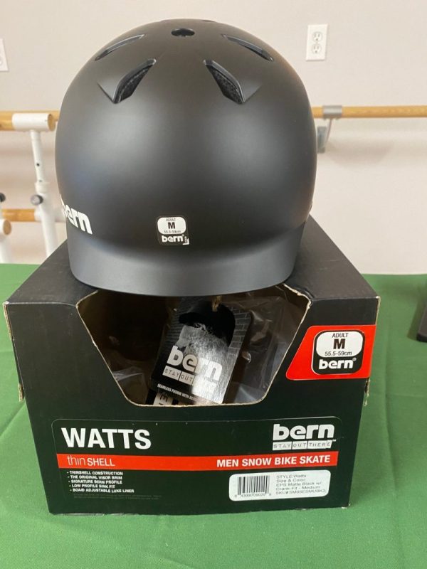 Bern Watts Men's Medium Ski Helmet