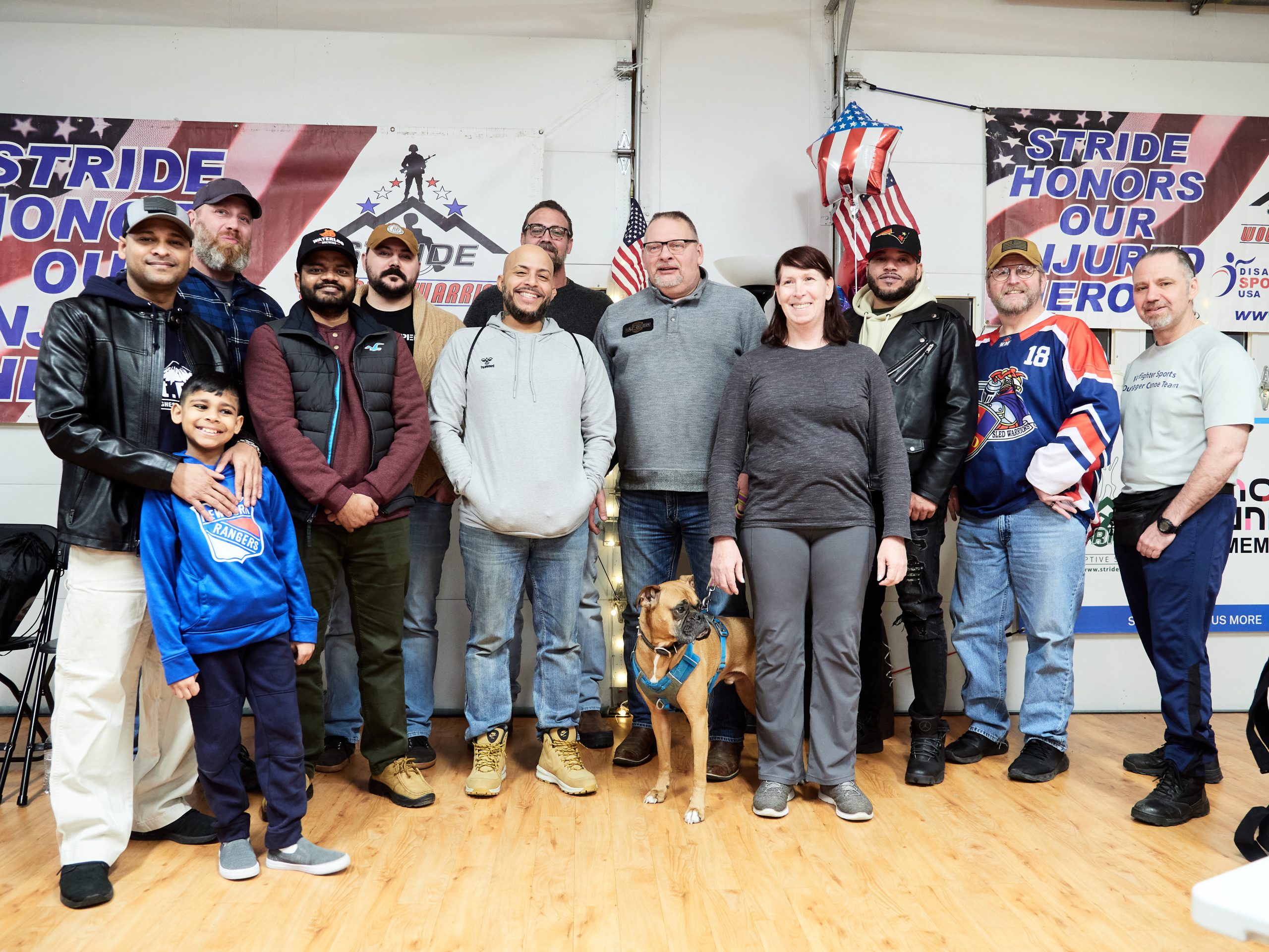 Stride Wounded Warriors Logo